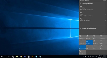 Cómo ver las notificaciones de Android en Windows 10