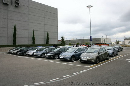 Concentración de Honda Civic en Madrid
