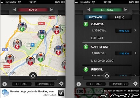 Gasall-mapa-listado