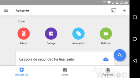 Google Fotos para Android estrena cambios en su interfaz para mejorar la navegación