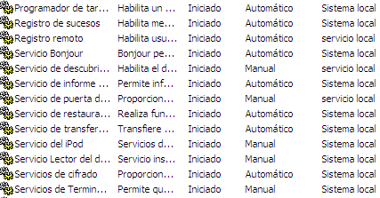 Truco: Obtén una lista de los servicios que están funcionando en Windows