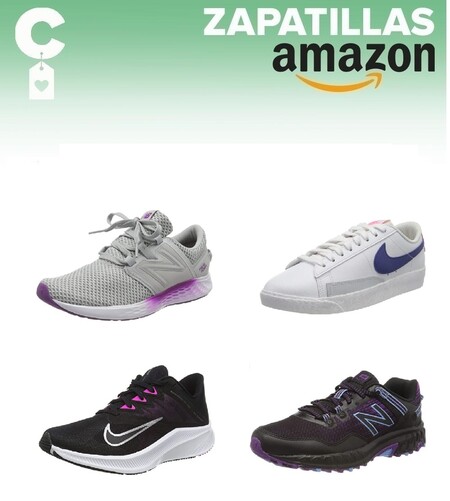 Chollos en tallas sueltas de zapatillas New Balance y Nike en Amazon