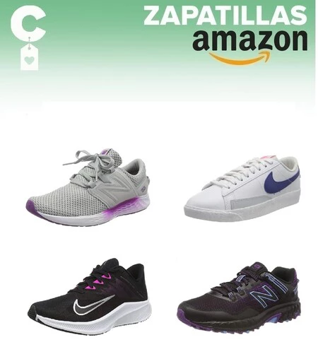 Chollos en tallas sueltas de  zapatillas New Balance y Nike en Amazon