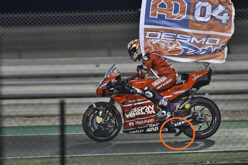 La paradoja de la innovación en MotoGP pudo haber dejado sin victoria a Andrea Dovizioso en Catar