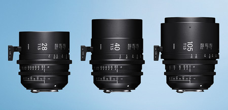 Sigma anuncia el desarrollo de tres nuevas ópticas 28, 40 y 105 mm T1.5 FF de la familia de lentes para cine FF High Speed Prime