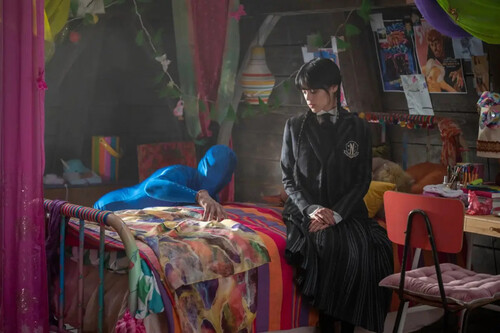 Wednesday Dedos Serie De Netflix Merlina 1