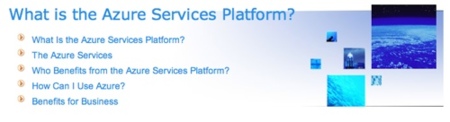 Azure Services Platform, el sistema operativo de Microsoft en la nube