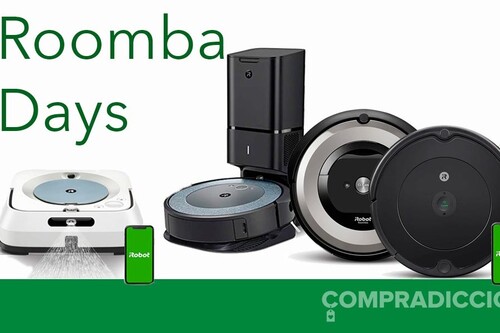 Roomba Days en Amazon: robots aspiradores, robots mopa y recambios a los mejores precios