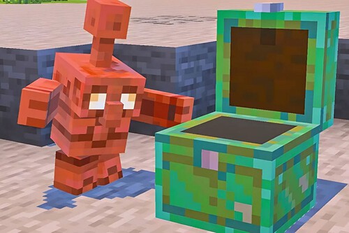 Golem De Cobre Minecraft
