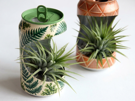 3 ideas para aprovechar las latas de refresco y decorar tu hogar: