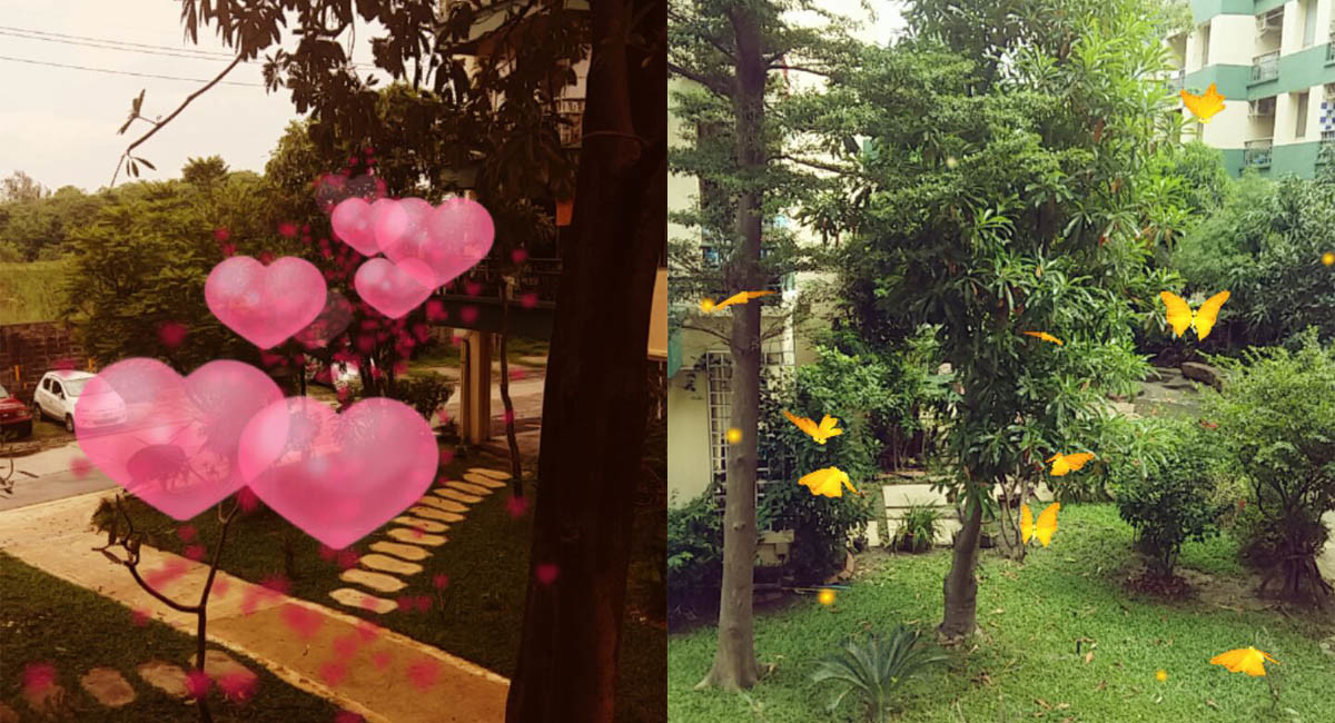Snapchat incluye filtros para cosas que no son tu cara