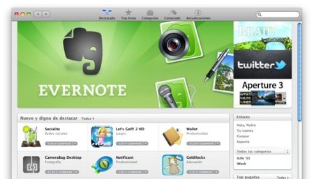 Mac App Store, la nueva forma de conseguir aplicaciones para la plataforma Mac OS X