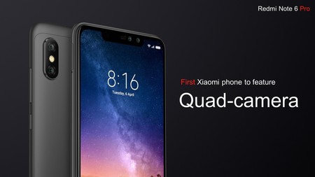 Desde España: Xiaomi Redmi Note 6 Pro de 64GB por sólo 199 euros con este cupón de descuento