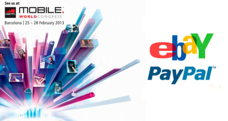 MWC 2013: Sigue en directo las novedades de Ebay y Paypal