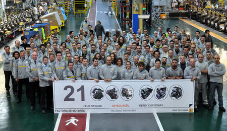 Renault Valladolid saca a la calle su motor 21 millones