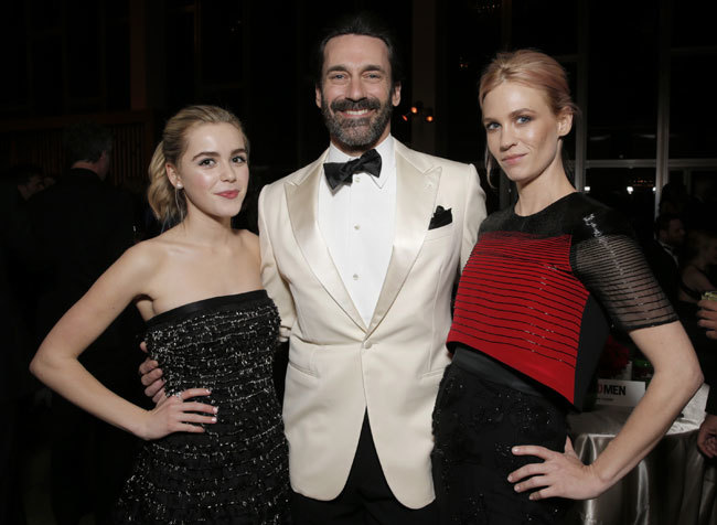 Todas quieren despedir a \'Mad Men\' sobre la alfombra roja Todas quieren despedir a \'Mad Men\' sobre la alfombra roja