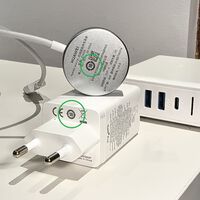 Los cargadores también caducan. Este es el símbolo que indica cuál es su vida útil 