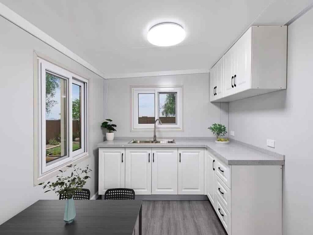 Esta casa prefabricada con cuarto de baño totalmente equipado y tres dormitorios cuesta menos de 22.000 euros y se instala en 10 minutos