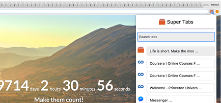 SuperTabs, o cómo hacer mucho más sencillo el cambiar entre docenas de pestañas en Chrome