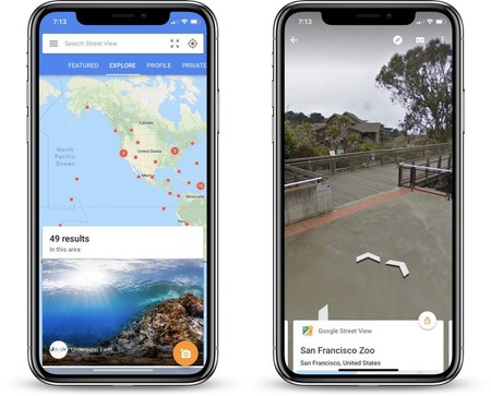 Google Street View se actualiza y ya es compatible con la pantalla del iPhone X
