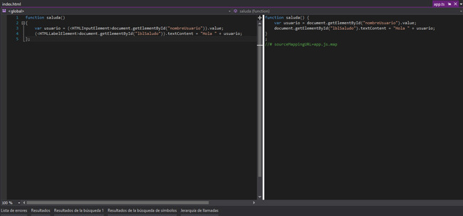 Hello World en TypeScript, el lenguaje en el que se construirá Angular 2