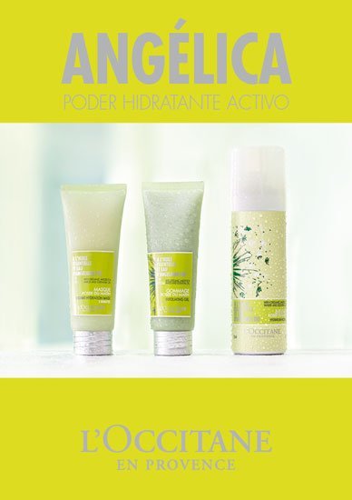 Mascarilla hidratante Angélica de L'Occitane, aplicar 3 minutos y listo. La probamos