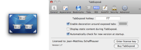 TabExpose 2, más novedades al plugin de Exposé para Safari