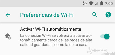 Cómo habilitar la función oculta "Activar Wi-Fi automáticamente" de Android 8.0 Oreo en los Nexus 5X y 6P