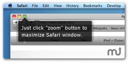 SafariZoom hace que Safari se maximice