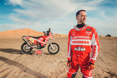 El Dakar 2018 será el último de Gerrard Farrés en moto: "voy a dar el 100% para despedirme por todo lo alto"
