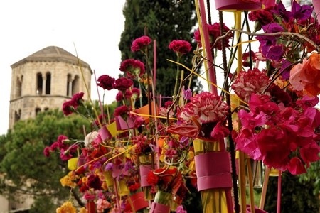 La primavera desborda Gerona durante el Temps de Flors