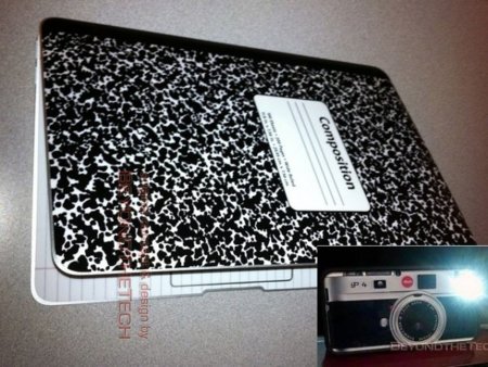 Pegatinas para el iPhone 4 estilo Leica y para el MacBook Air 11.6" estilo libreta