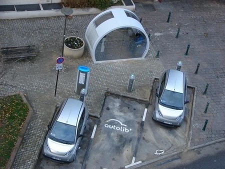 Autolib en París