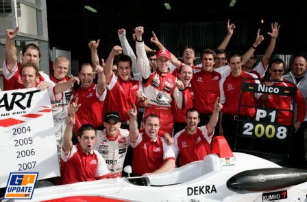 Nico Hulkenberg, campeón de la Formula 3 Euroseries