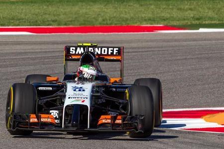 Sergio Pérez perderá siete posiciones en Brasil por su incidente con Sutil y Räikkönen