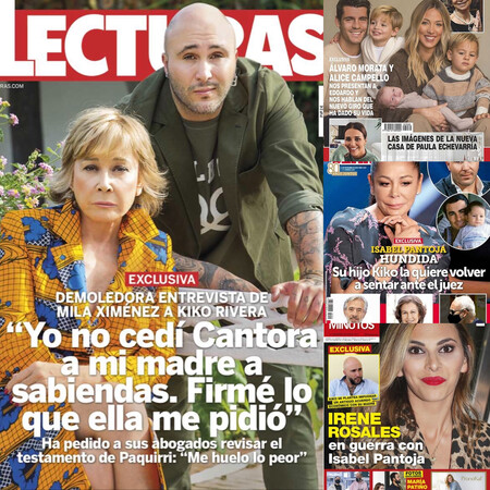 Kiko Rivera estalla contra su madre, tiemblan los cimientos de Cantora y Álvaro Morata nos presenta a su familia: estas son las portadas de la semana del 4 de noviembre