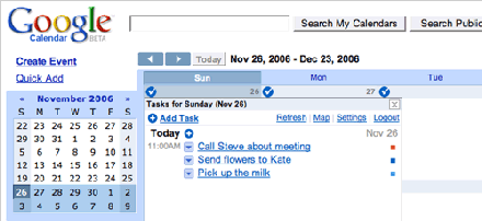 Añade listas de tareas al calendario de Google