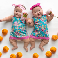 Las adorables gemelas MoMo que causan sensación en Instagram