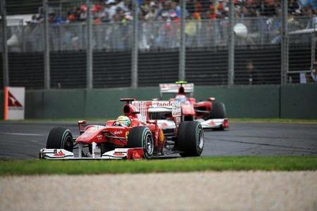 Felipe Massa ha sido el hueso duro y tope de Fernando Alonso en el GP de Australia 2010
