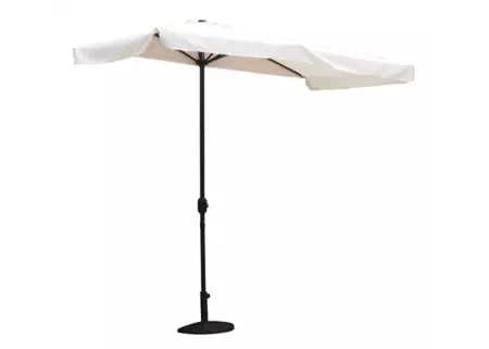 Parasol rectangular de acero Aruba