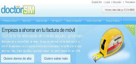 Analiza la factura de tus móviles con DoctorSim