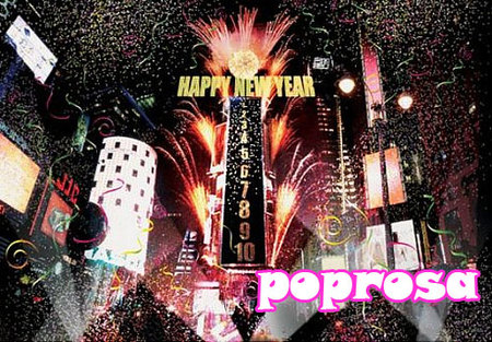 Las celebrities celebran la llegada del 2010