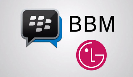 LG preinstalará Blackberry Messenger en sus smartphones Android