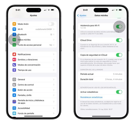 Deshabilitar la asistencia para Wi-Fi del iPhone nos permite ahorrar batería