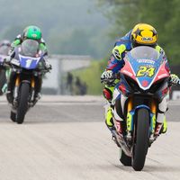 Fin de semana agridulce para Toni Elías en MotoAmerica: Victoria en la primera manga pero caída en la segunda