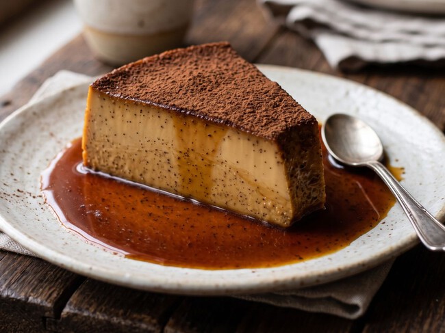 Cómo hacer un postre de café estilo flan con solo 4 ingredientes y sin horno