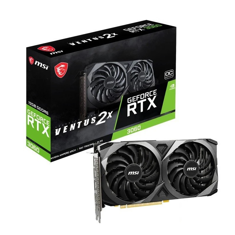 MSI GeForce RTX 3060 VENTUS 2X OC LHR 12GB GDDR6