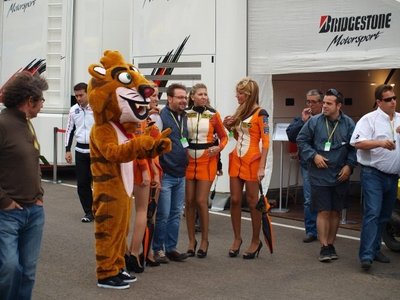 ¡Qué gran día de carreras!