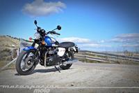 Triumph Bonneville T214, prueba (conducción en ciudad y carretera)