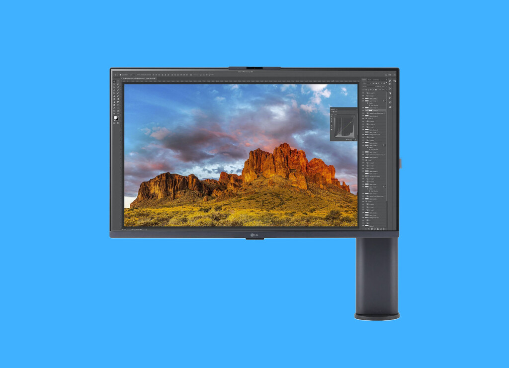 Lo último de LG es un monitor con IA que ajusta su altura y ángulo según te muevas  